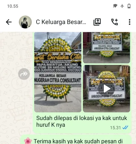 Pengiriman Papan Bunga Duka Kedungsri Butuh