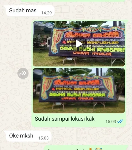 Pengiriman Papan Bunga Kedungsri Butuh